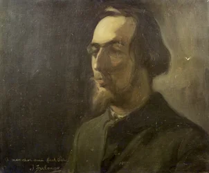 Portret van Erik Satie (1866-1925)